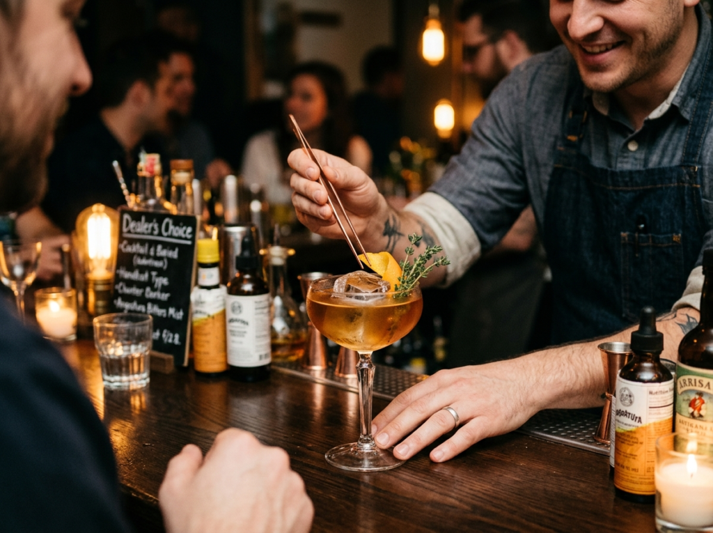 Exploring the Art of Dealer's Choice Cocktails