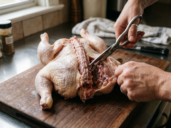 Guide to Spatchcocking Chicken