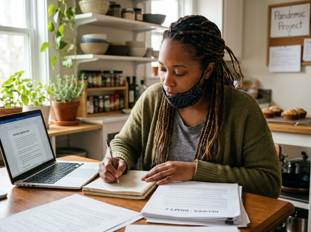 Woman of Black Excellence Writes Cookbook During Pandemic